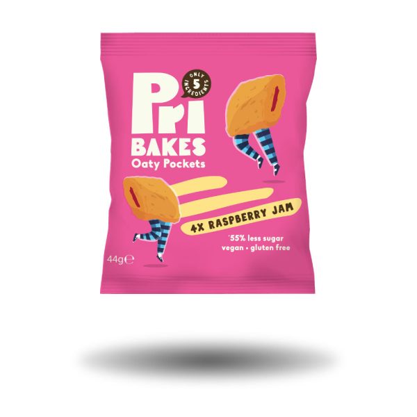 Pri s Bakes Oaty Pockets- Raspberry Jam 44g Online