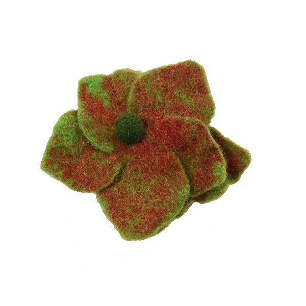 Filz Accessoires Haargummi mit gefilzter Blüte - Blume Mix Online-Schn?ppchen – Bild 2