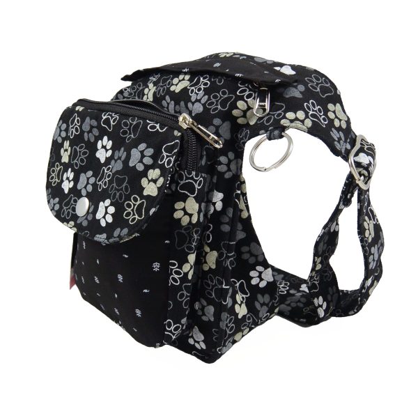 Gassi-Tasche S-XXXL (Stoff Hundepfoten-Motiv) - Hannover HS 762 Verkauf – Bild 4