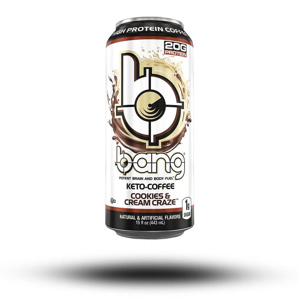 Bang Energy Keto-Coffee Cookies & Cream Craze 473ml FSK 18 Jetzt online