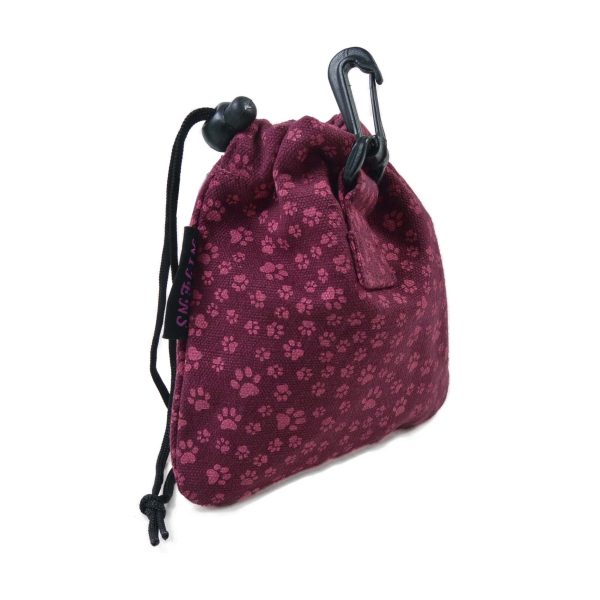 Leckerli-Beuteltasche aus Baumwoll- Canvas mit Kordelzug – Cabra 53 Mode – Bild 2