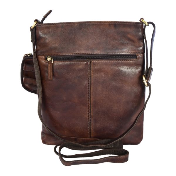 Gassi-Umhängetasche Ledertasche Mahagoni Braun - NJ-26 Lisbon 1053, 8053 Online-Schn?ppchen – Bild 4