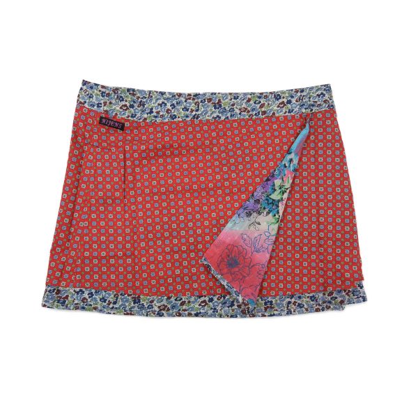 Sommerrock Minirock Wenderock Wickelrock aus Baumwolle - Eilla Short 105 Angebot – Bild 2