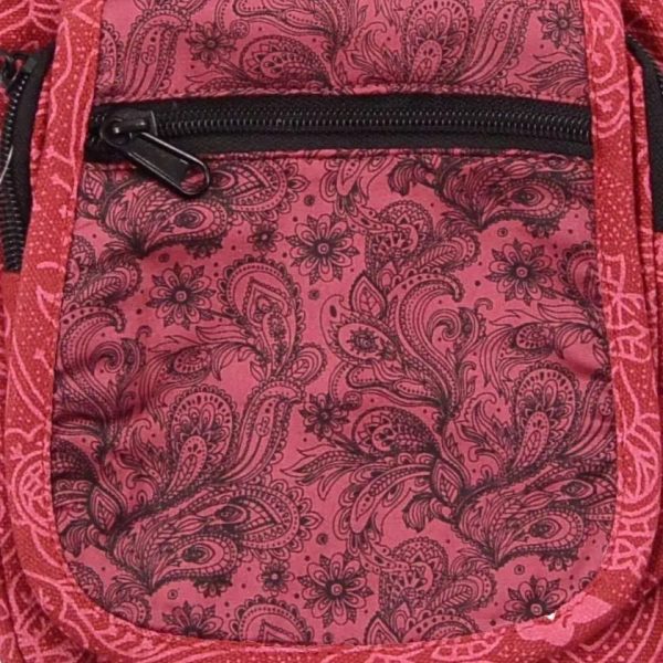 Bauchtasche S-XXXL Hüfttasche mit Paisley in Rot Paris 822 Verkauf – Bild 2