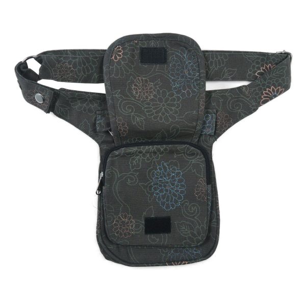 Bauchtasche Stoff mit floralen Motiven - Paris HS 26 Online-Verkauf – Bild 2