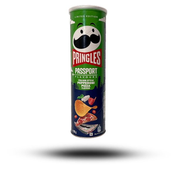 Pringles Passport Flavours Pepperoni Pizza 185g Online-Schn?ppchen
