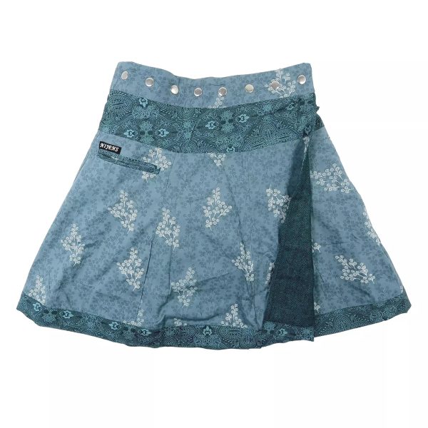 Winterrock Wenderock Wickelrock Wollrock  - Soufflé Tweed Long 334 Jetzt online – Bild 2