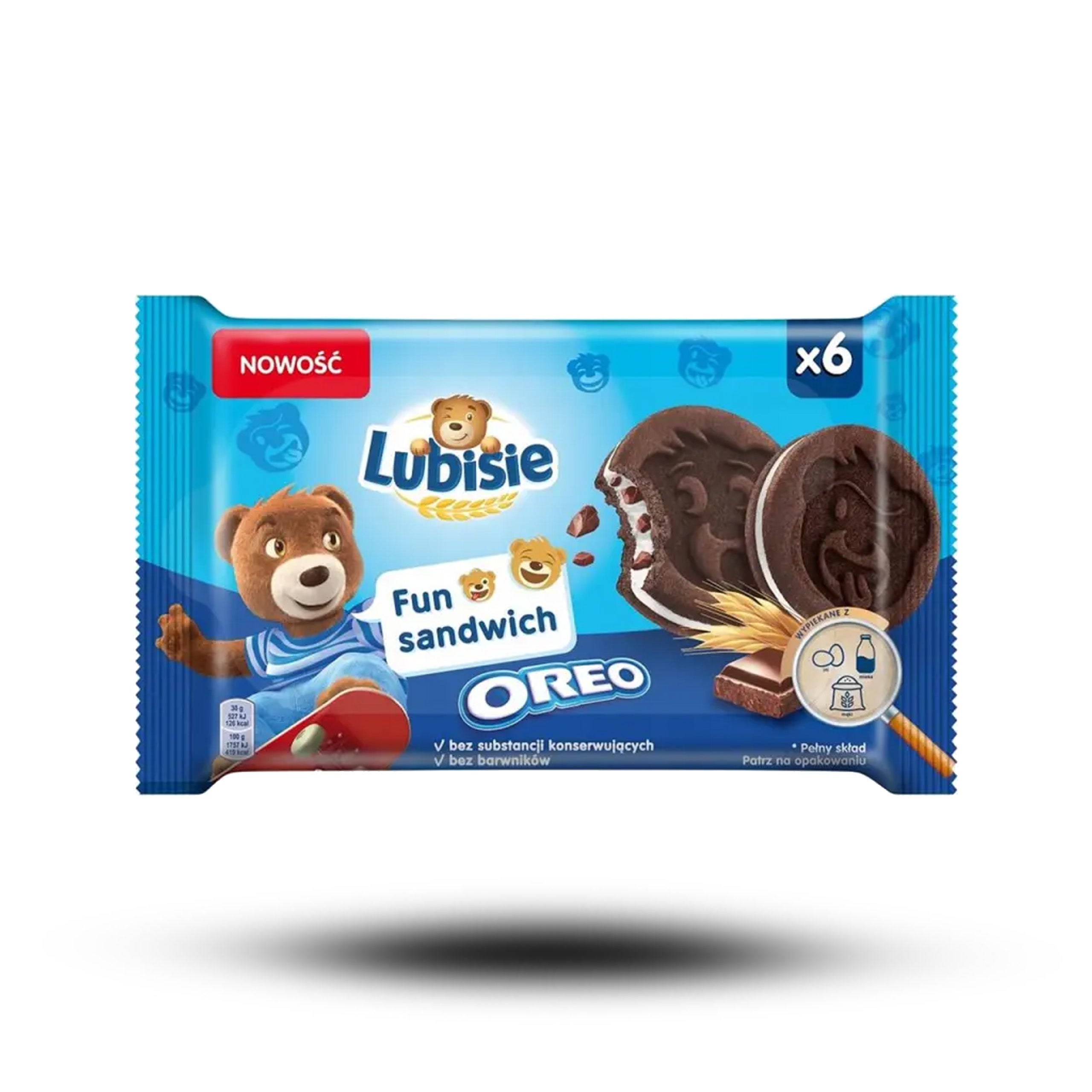 Lubisie Oreo Sandwich 180g Im Angebot