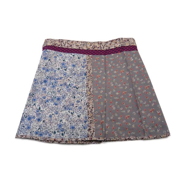 Sommerrock Minirock Wenderock Wickelrock aus Baumwolle -  Eilla Short 139 Online-Verkauf – Bild 2