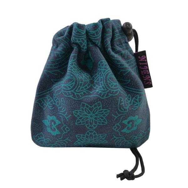 Leckerli-Beuteltasche aus Baumwoll- Canvas mit Kordelzug – Cabra 04 Im Angebot