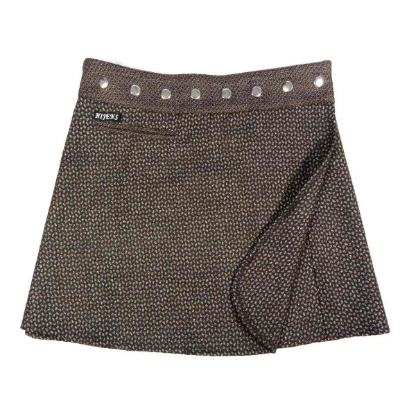 Winterrock Wickelrock Minirock Wollrock - Trufflin Tweed Short-28 Mode
