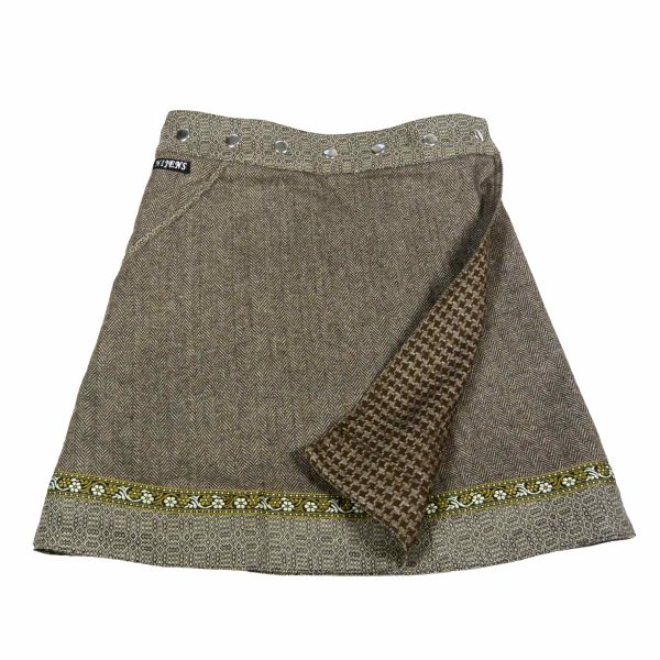 Winterrock Wenderock Wickelrock Wollrock - Rocksana Tweed Long 224 Rabatt