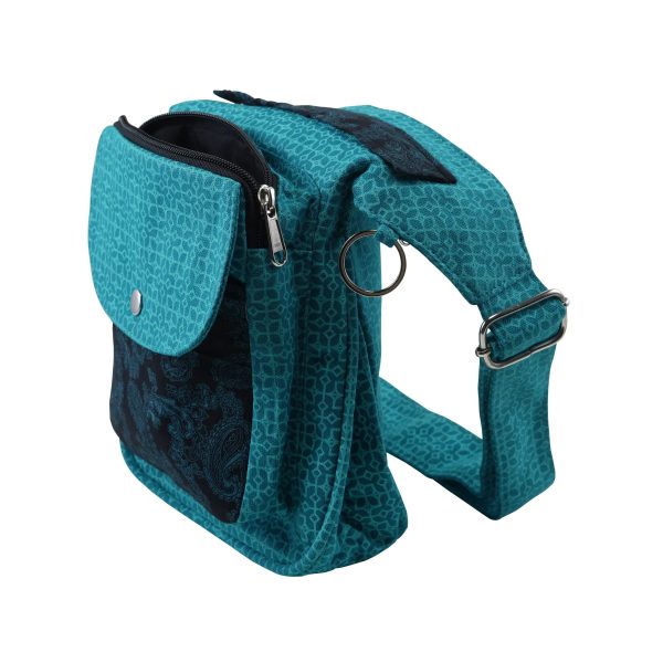 Nijens Gassi-Tasche S-XXXL aus Stoff Paisley in Blau für Hundebesitzer Hannover HS 852 Schn?ppchen – Bild 3