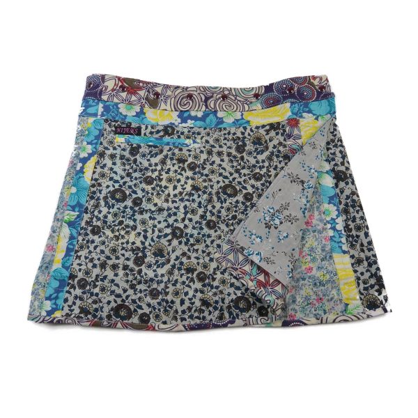 Sommerrock Minirock Wenderock Wickelrock aus Baumwolle -  Eilla Short 147 Jetzt online
