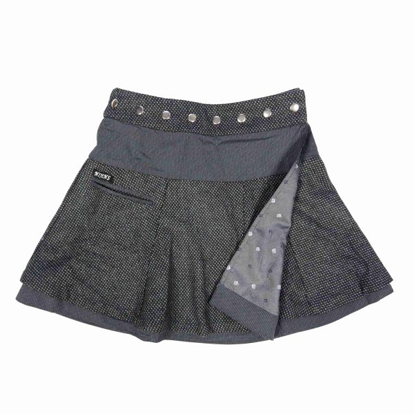 Winterrock Wenderock Wickelrock Minirock Wollrock - Soufflé Tweed Short 46 Mode