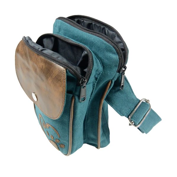 Gassi-Tasche Bauchtasche S-XXXL - Petrol   PfoteHerz - Freiburg 06002 Angebot – Bild 2