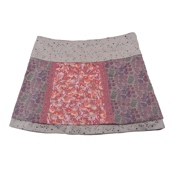 Sommerrock Wenderock Minirock mit Tasche - Chocochip Short 96 Online-Schn?ppchen – Bild 2