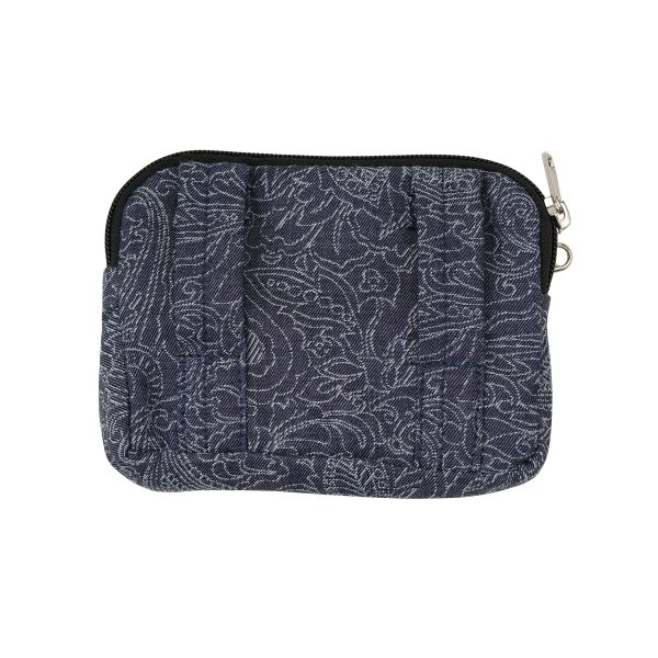 Kleine Beuteltasche (Stoff Jeans Blau-Grau Paisley) für Hundekotbeutel - Kiel 05 1007 Online-Schn?ppchen – Bild 2