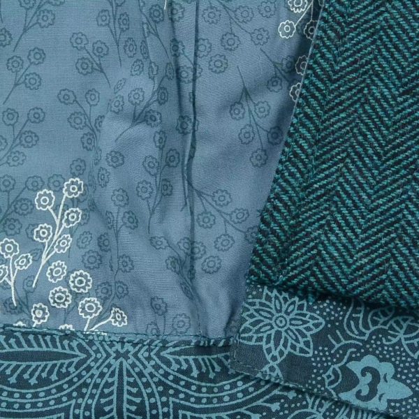 Winterrock Wenderock Wickelrock Wollrock  - Soufflé Tweed Long 334 Jetzt online – Bild 3