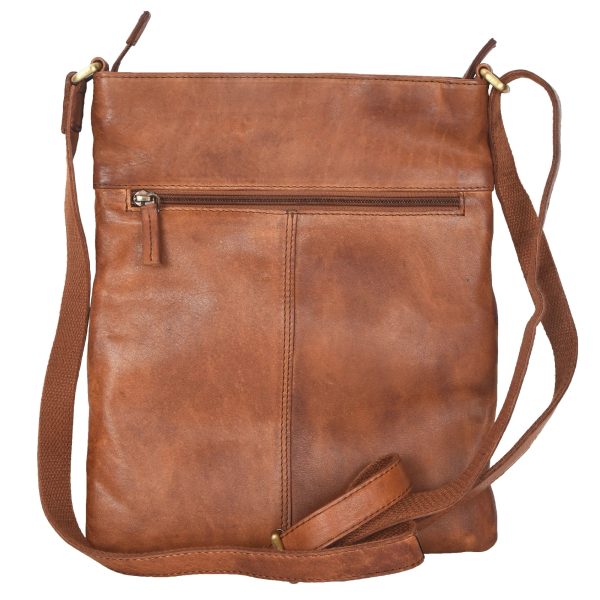 Gassi-Umhängetasche, Ledertasche Malto-Braun Antik - NJ-26 Lisbon 9052 Zu verkaufen – Bild 3