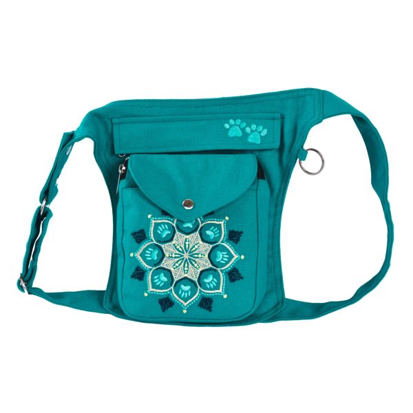 Mandala Stickerei Gassi-Tasche, Gürteltasche - Barcelona HS 47 Jetzt online