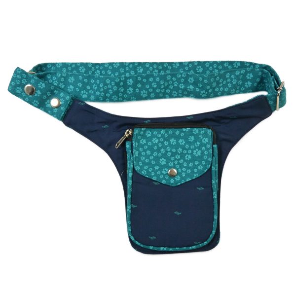 Kleine Gassi-Tasche (Stoff mit Pfoten Muster) Hamburg 703 Schn?ppchen – Bild 2