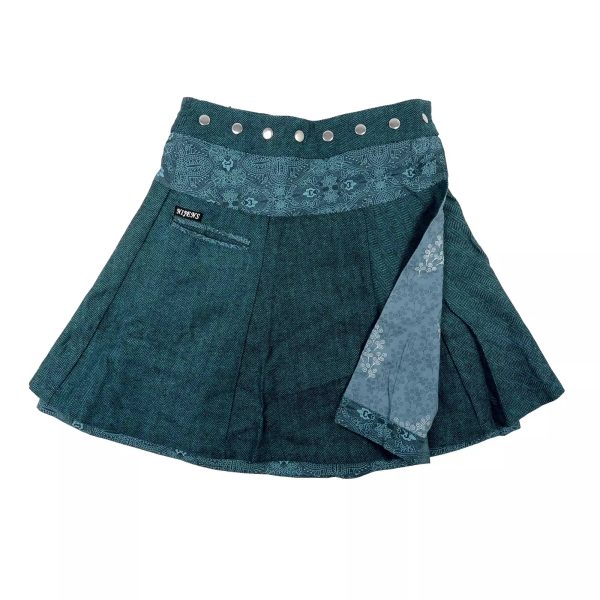 Winterrock Wenderock Wickelrock Wollrock  - Soufflé Tweed Long 334 Jetzt online