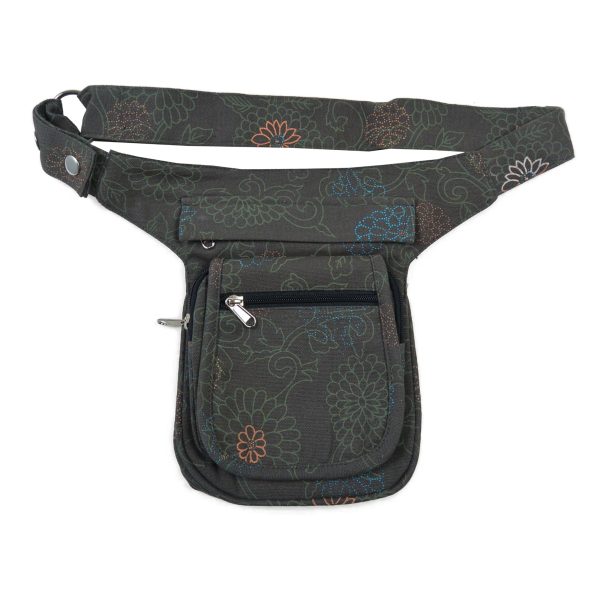 Bauchtasche Stoff mit floralen Motiven - Paris HS 26 Online-Verkauf