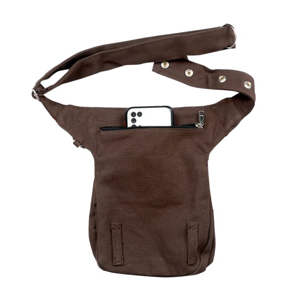 Gassi-Tasche Leder Vintage Einfach Brandy für Hundesport Bauchtasche Hannover HS 3016 Online-Schn?ppchen – Bild 5