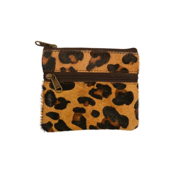 Geldbeutel, Leder Portemonnaie in Leopardenoptik – LEOPARD A, B, C, D Online-Verkauf – Bild 2