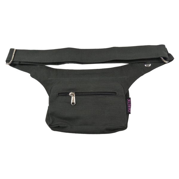 Bauchtasche Hippie Tasche aus Stoff Flaschengrün - Kathmandu-ND 59 Mode – Bild 3