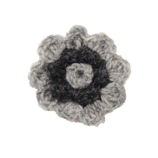 Filz Accessoires gehäkelte Ansteckblume aus Wolle - 04 Verkauf