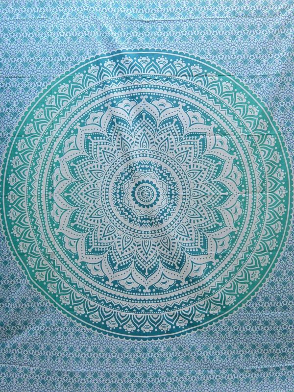 Indisches Laken Wandtuch Mandala Tagesdecke  - Dekor Decke Groß 426 Jetzt online