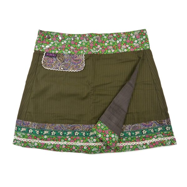 Winterrock Cordrock Minirock Wenderock - Corduroy - Biscuit-C-W-13 Verkauf