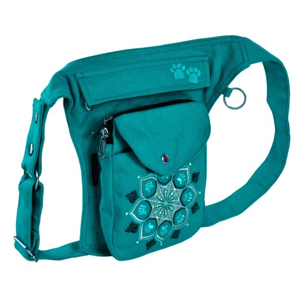 Mandala Stickerei Gassi-Tasche, Gürteltasche - Barcelona HS 47 Jetzt online – Bild 5
