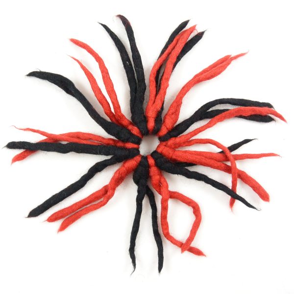 Filz Accessoires Fransen-Haargummi aus Wolle 122 Im Angebot
