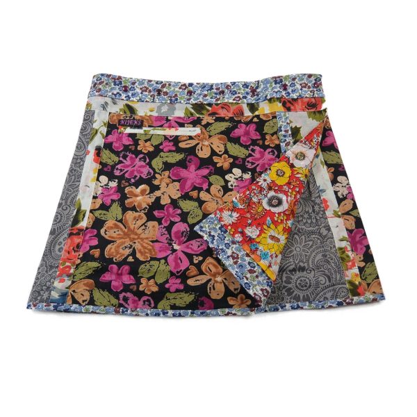 Sommerrock Minirock Wenderock Wickelrock aus Baumwolle -  Eilla Short 132 Angebot