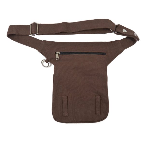 Gassi-Tasche Leder Vintage mit Blumenprägung - Hannover HS F-117 Zu verkaufen – Bild 4