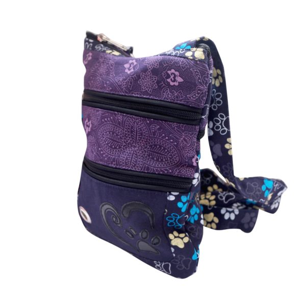 Gassi-Umhängetasche mit Leckerlifach aus Canvas - Lisbon Small 759 Angebot