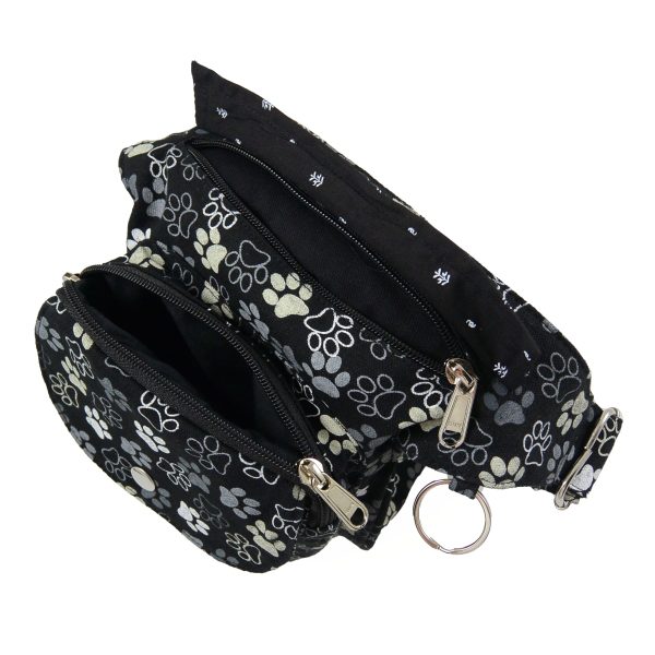 Gassi-Tasche S-XXXL (Stoff Hundepfoten-Motiv) - Hannover HS 762 Verkauf – Bild 3
