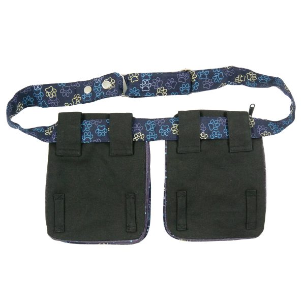 Gassi-Tasche - Waschbare Innentasche - Pfoten-Motiv - Futtertasche für Hundetraining Dresden 746 Verkauf – Bild 2