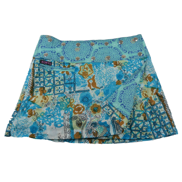 Sommerrock Wenderock Minirock mit Tasche - Chocochip Short 81 Zu verkaufen – Bild 2