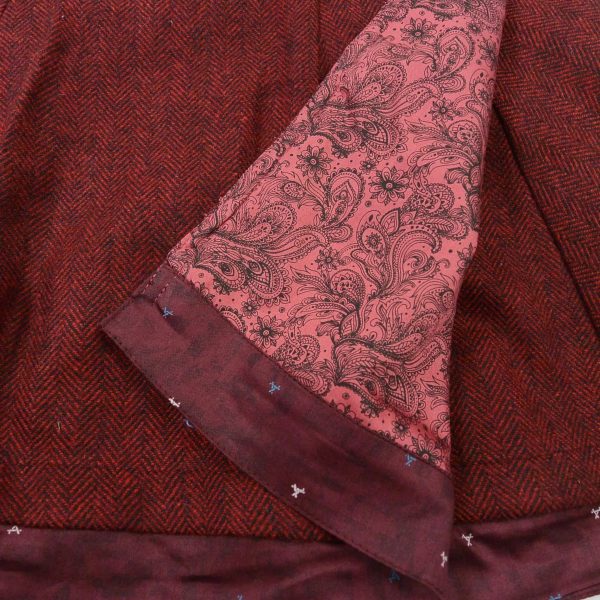 Winterrock Wenderock Wickelrock Wollrock -  - Soufflé Tweed Long 303 Jetzt online – Bild 3