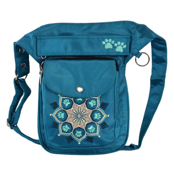 Gassi-Tasche S-XXXL, Mandala Stickerei Bauchtasche - Hannover HS 306 Online – Bild 2