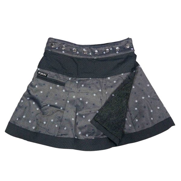 Winterrock Wenderock Wickelrock Minirock Wollrock - Soufflé Tweed Short 46 Mode – Bild 2