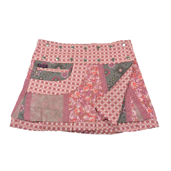 Sommerrock Wenderock Minirock mit Eingrifftasche - Chocochip Short 97 Zu verkaufen