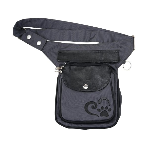 Gassi-Tasche Wasserabweisend mit Pfote&Herz Anthrazit Hannover ZHS 7104 Schn?ppchen