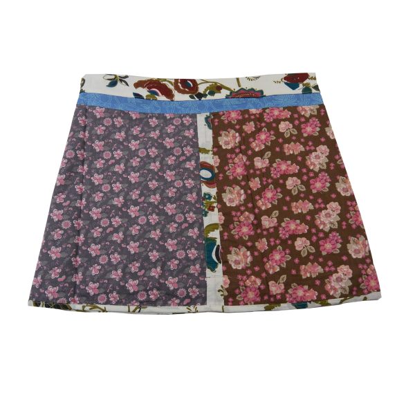 Sommerrock Minirock Wenderock Wickelrock aus Baumwolle -  Eilla Short 126 Online-Verkauf – Bild 2