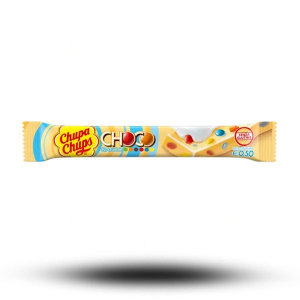 Chupa Chups Choco Snack White 20g Rabatt