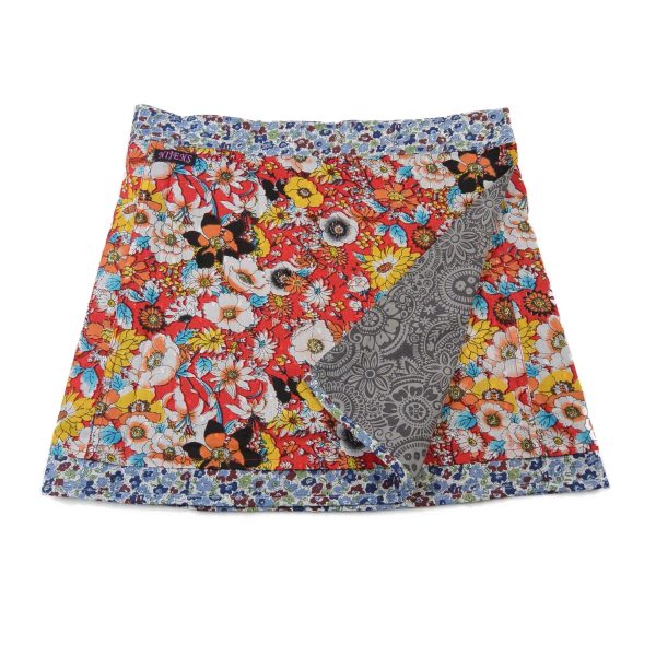 Sommerrock Minirock Wenderock Wickelrock aus Baumwolle -  Eilla Short 132 Angebot – Bild 3